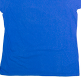 GILDAN French July Birthday Womens T-Shirt Blue Crew Neck L