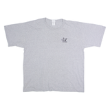 GILDAN Las Vegas Mens T-Shirt Grey 90s USA Crew Neck XL