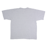 GILDAN Las Vegas Mens T-Shirt Grey 90s USA Crew Neck XL