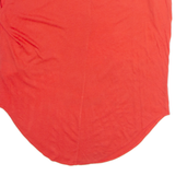 NIKE Womens T-Shirt Red Sleeveless S