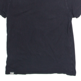 THE NORTH FACE Mens T-Shirt Black Crew Neck XS