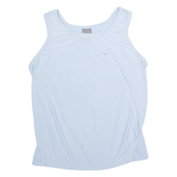 NIKE Womens Vest Blue Sleeveless M