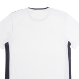 ADIDAS Mens Jersey White Crew Neck L