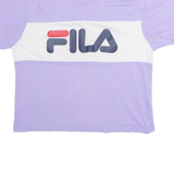 FILA Womens T-Shirt Purple Crew Neck M