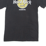 HARD ROCK CAFE Hamburg Womens T-Shirt Black Crew Neck S