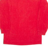 DC COMICS Flash Mens T-Shirt Red Long Sleeve Crew Neck L