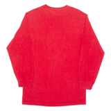 DC COMICS Flash Mens T-Shirt Red Long Sleeve Crew Neck L