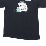 GILDAN Ambi Labs Mens T-Shirt Black Crew Neck L