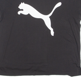 PUMA Womens T-Shirt Black UK 12