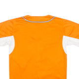 ADIDAS SAN FRANCISCO GIANTS Mens Jersey Orange USA Button Neck M