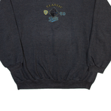 BLUE SEVEN American Football Mens Sweatshirt Grey L