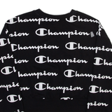 CHAMPION Cropped Womens Sweatshirt Black S