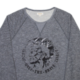 DIESEL Womens Sweatshirt Grey M