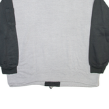 EXPLORATION TEAM The Snowy Season Mens Sweatshirt Grey 1/4 Zip S