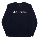 CHAMPION Mens Sweatshirt Blue L