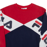 FILA Mens Sweatshirt Blue XS