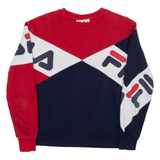 FILA Mens Sweatshirt Blue XS