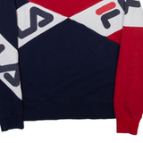FILA Mens Sweatshirt Blue XS