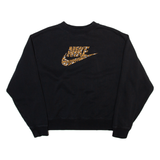NIKE Mens Sweatshirt Black S