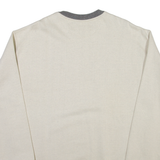 NEW ENGLAND Mens Sweatshirt Beige USA XL