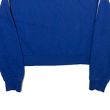 ELLESSE Cropped Womens Sweatshirt Blue UK 12
