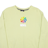 NIKE Mens Sweatshirt Green S