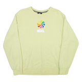 NIKE Mens Sweatshirt Green S