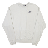 NIKE Mens Sweatshirt Grey XS