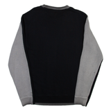 DIESEL Distressed Look Mens Sweatshirt Grey L