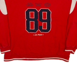 89 Sports Los Angeles Mens Sweatshirt Red USA L
