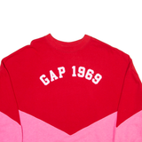 GAP Womens Sweatshirt Red S