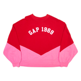 GAP Womens Sweatshirt Red S