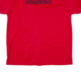 TWO ANGLE ATHLETICS Baseball Button Up Mens Jersey Red USA Button Neck M