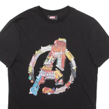 MARVEL Avengers Mens T-Shirt Black S