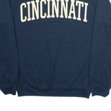 GILDAN Cincinnati Mens Sweatshirt Blue USA S
