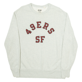 TAILGATE 49ers Mens Sweatshirt Grey USA M