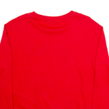 NAUTICA Womens Sweatshirt Red L