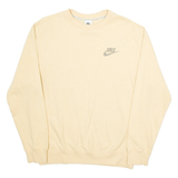 NIKE Mens Sweatshirt Beige S