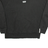 ADIDAS Womens Sweatshirt Black UK 10