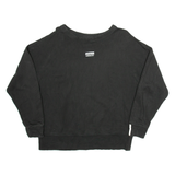 ADIDAS Womens Sweatshirt Black UK 10