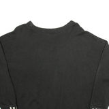 ADIDAS Womens Sweatshirt Black UK 10