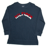 TOMMY HILFIGER Sleepwear Womens Sweatshirt Blue L