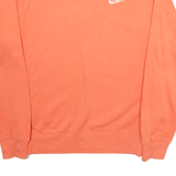 NIKE Mens Sweatshirt Orange XS