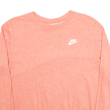 NIKE Mens Sweatshirt Red L