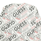 GUESS Mens Sweatshirt White M