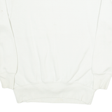 NIKE Mens Sweatshirt White XXS