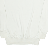 NIKE Mens Sweatshirt White XXS