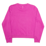 GUESS Womens Sweatshirt Purple M