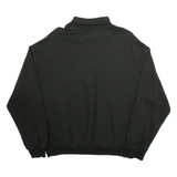 REEBOK Mens Sweatshirt Black Roll Neck M