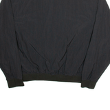 CHAMPION Mens Sweatshirt Black V-Neck L